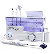 SinuPulse Elite Advanced Nasal Irrigation System, Pulsating Nasal Congestion Relief &amp; Sinus Rinse...