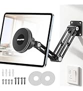 OHLPRO Magnetic Tablet Wall Mount Holder for iPad with 2-Stage Adjustable Foldable Aluminum Arm, ...