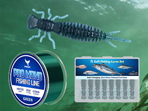 fishing line and lures