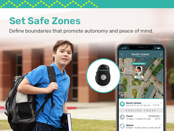 wearable gps tracker for elderly alzheimer’s patient caregiver monitoring fall detection speakerphon