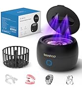 Ultrasonic Retainer Cleaner, 45kHz Retainer Cleaner Machine for Dentures, Mouth Guards, Night Gua...