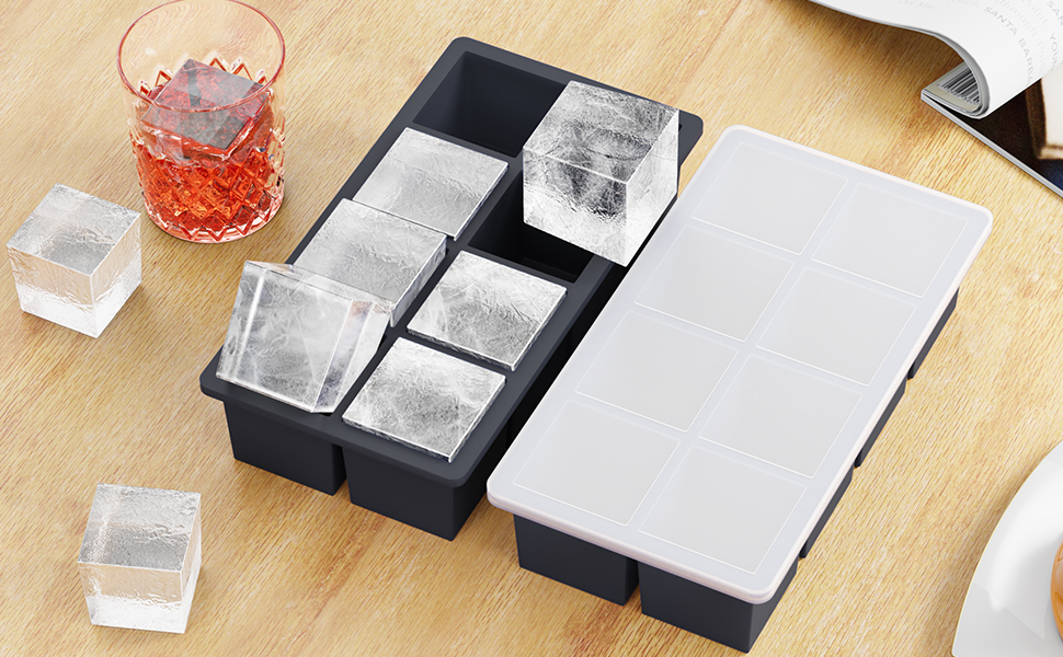 ice cube tray silicone square