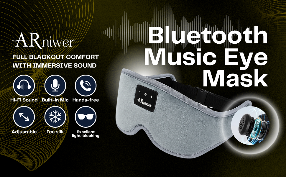 Bluetooth Music Eye Mask