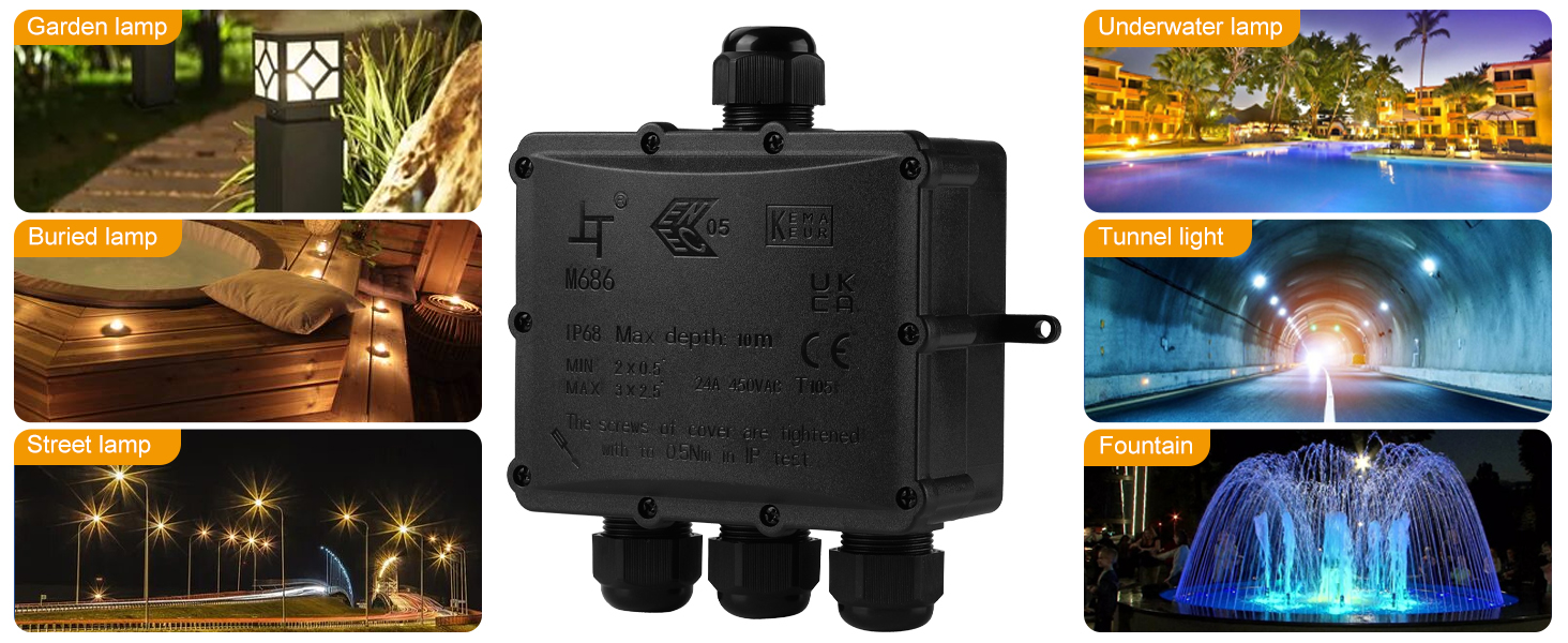 Waterproof Junction Box Scenario Application