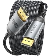 FEMORO DisplayPort Cable 2.1 10FT, Long Display Port Cord Support 16K@60Hz 8K@120Hz 4K@240Hz 1080...