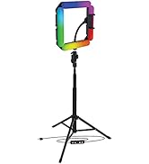 Bower WA-MOD4RGB RGB Quad Modular Light Kit with Tripod, Black