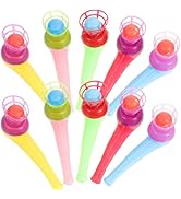 Toddmomy Floating Ball Blowing Ball, 20pcs Floating Blow Ball Toys Funny Balls Balancing Game Blo...