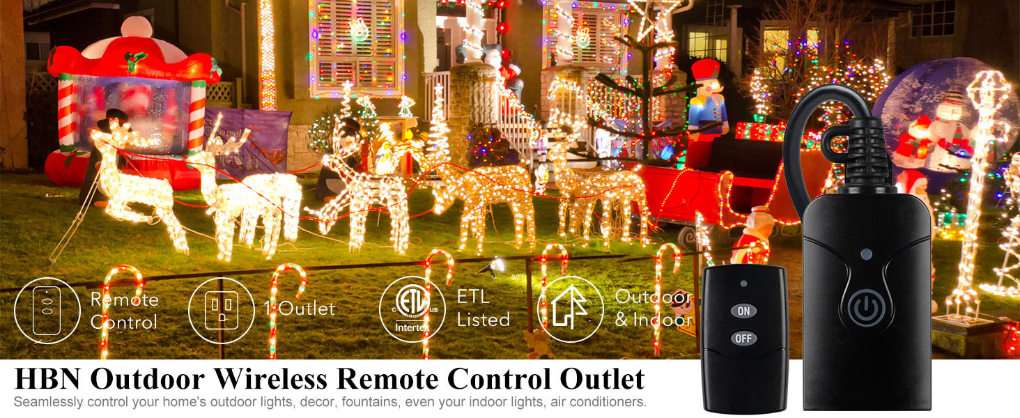 remote control outlet