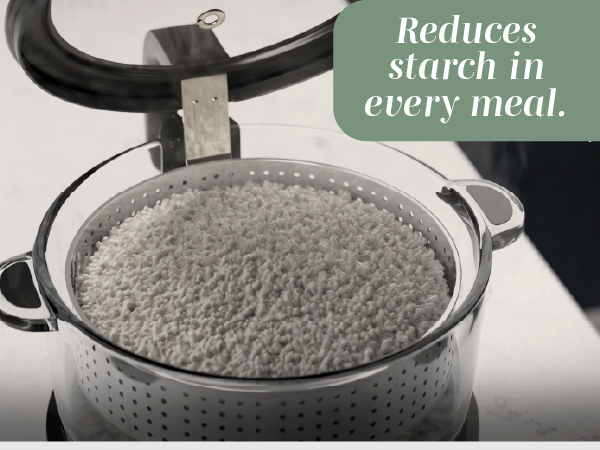 Reducse starch in every meal