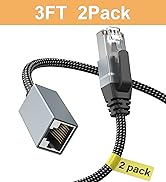 Cat6 Ethernet Extension Cable 3Ft2Pack