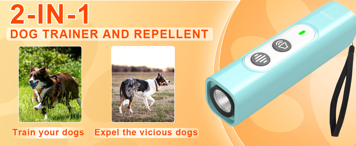 2-IN-1 DOG TRAINER AND REPELLENT