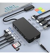 Surface Dock, Surface Docking Station, Microsoft Surface Triple Display (2 HDMI 4K+VGA) Dock, Sur...