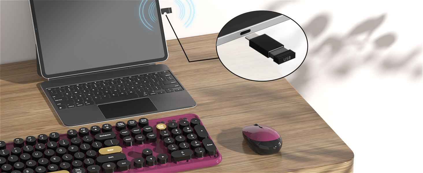 computer keyboard and mouse