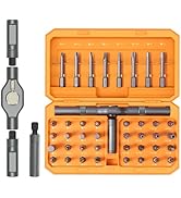 LOFICOPER 42 in 1 Ratchet Screwdriver Set, Magnetic Screwdriver Kit, DIY Ratchet Screwdriver Kit ...