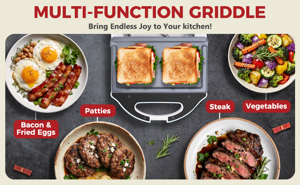 multi-function griddle
