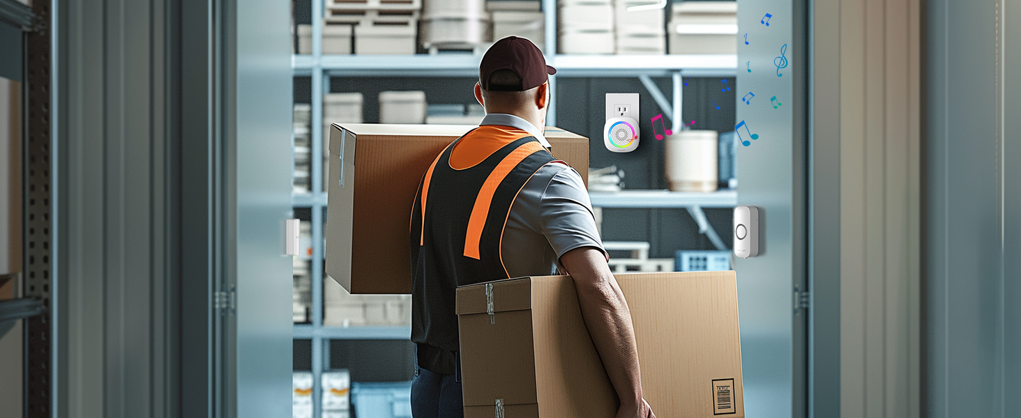 Wireless Door Chime Sensor Alarm