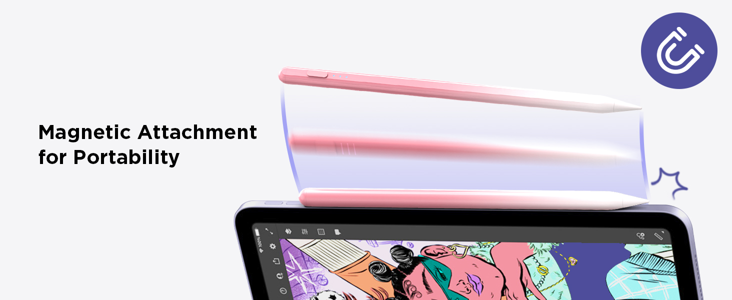 Magnetic Attachment for Portability