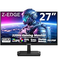 Z-Edge 27 inch 1440P OLED Gaming Monitor, 2K QHD 240Hz Monitor, 0.03ms GTG Computer Monitor, 1500000...