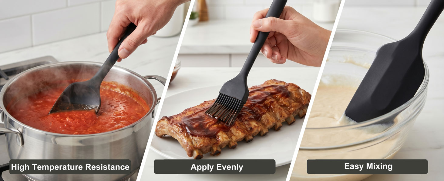 spatula silicone set