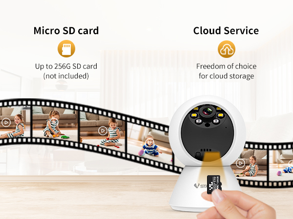 indoor camera with speaker