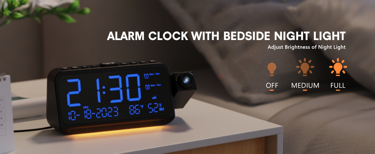 Built-in NIGHT LIGHT