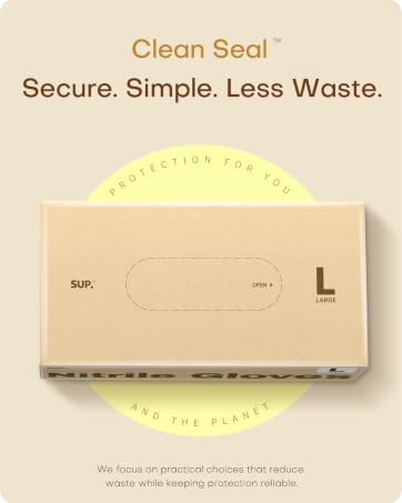 CLEAN SEAL PACKAGE SECURE SIMPLE AND LESS WASTE