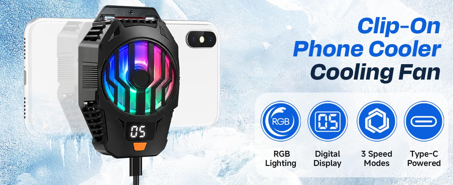 Clip-On Phone Cooler