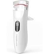TOUCHBeauty Heated Eyelash Curler,Rechargeable Electric Eyelash Curler with LED Display,3-Level A...