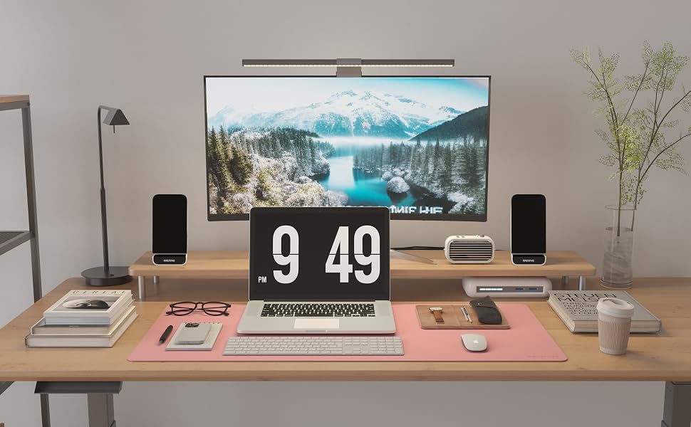  mouse pad ; desk pad; desk mat; pink mouse pad, desk supplies for women office aesthetic