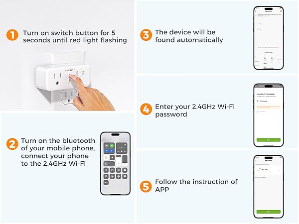 smart plug with remote