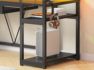 desk with storage