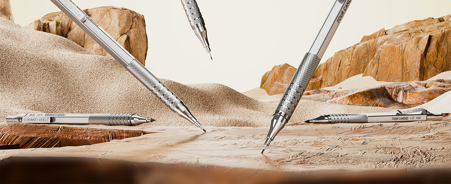 four candies mechanical pencil set