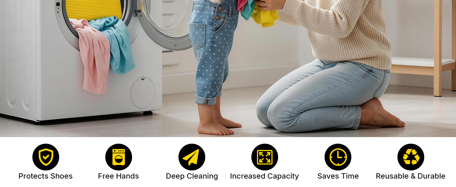 shoe washing bag