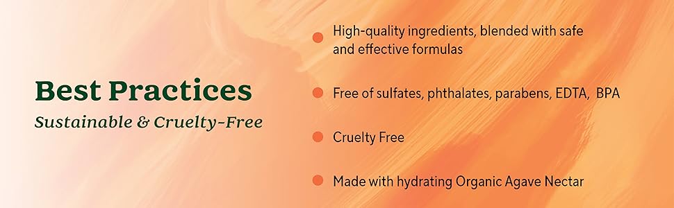 sustainable and cruelty free