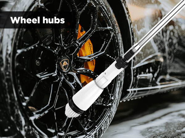 electric spin scrubber brush power brush floor scrubber