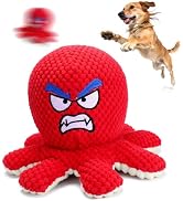 Mity rain Interactive Dog Toys with Thicken Plush, Moving Dog Toy | with Recording Mode Shaking &amp;...