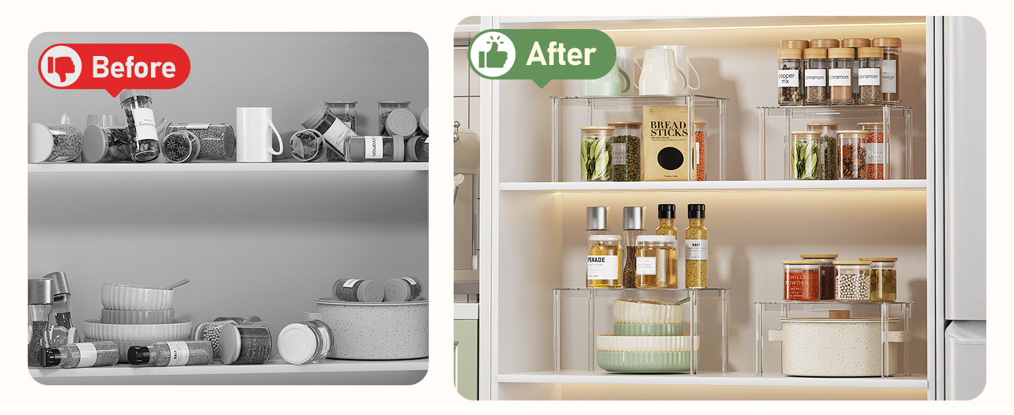 cabinet shelf organizers