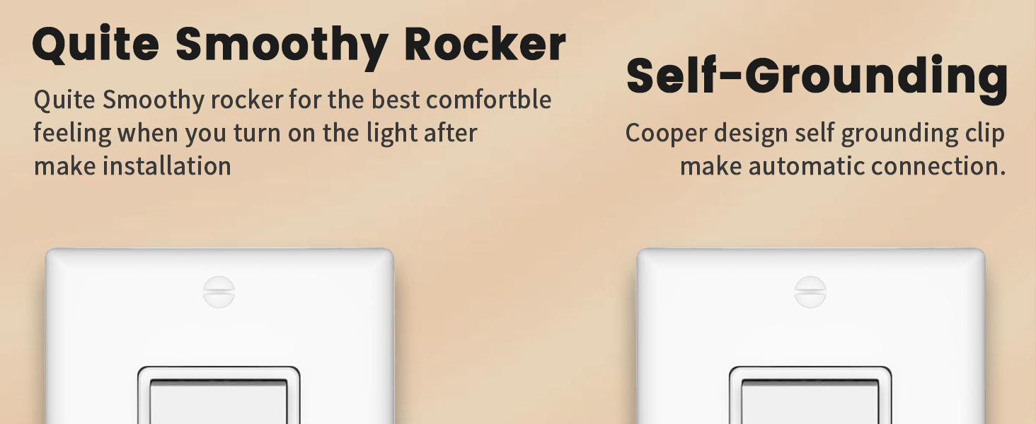 Decora Electrical Light Switches