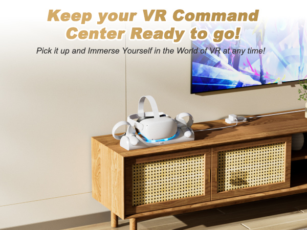 quest2 headset charging station
