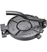 Vivicreate 10 Inch Cast Iron Tortilla Press Tortilla Maker, Dough Press,Flour Tortilla press, Ant...