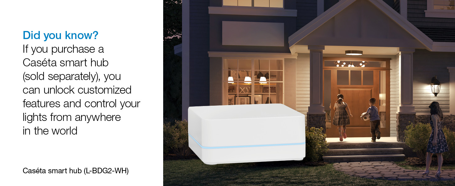 Smart hub can unlock customized features