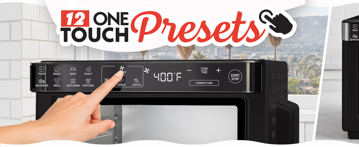 GTF1188 Digital Air Fryer oven Combo