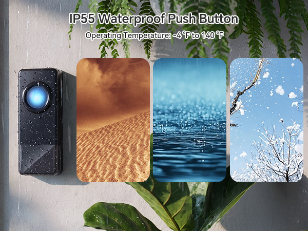 IP55 Waterproof Push Button