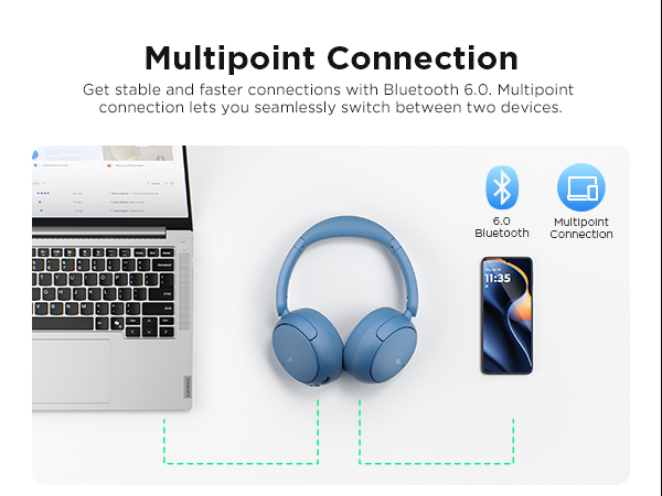 TALIX noise cancelling over ear headphones