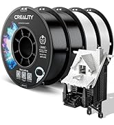 CREALITY PETG Filament 1.75mm 3D Printer Filament Bundle, 4kg (8.8lb) Neatly Wound Spool, Dimensi...