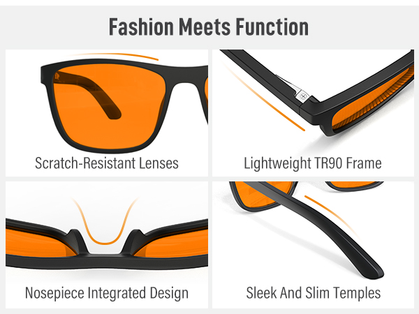 orange glasses