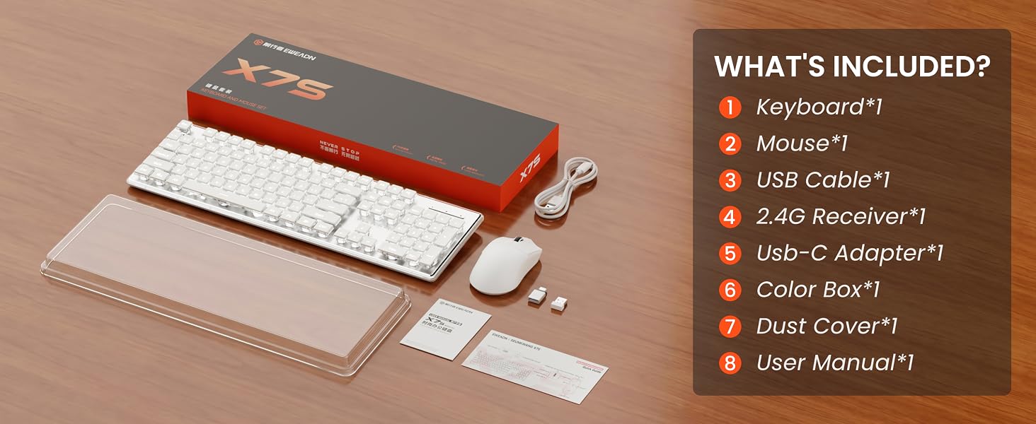 seunkwang wireless keyboard and mouse