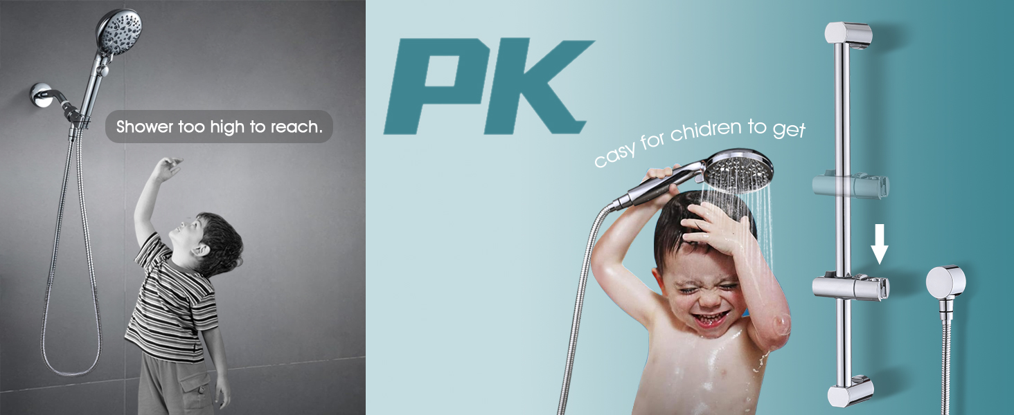 Hand Shower with Slide Bar