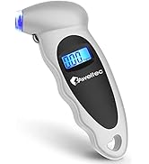 AWELTEC Digital Tire Pressure Gauge,Accurate Air Tire Gauge with Backlit LCD and Non-Slip Grip,Ma...