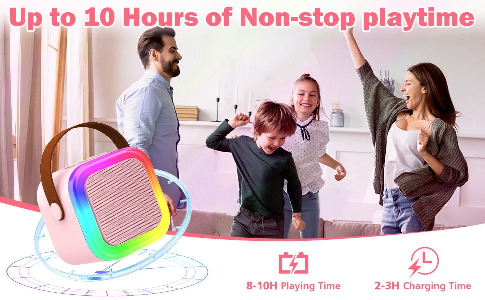 karaoke speaker with 2 microphones karaoke microphone for adults karaoke machines